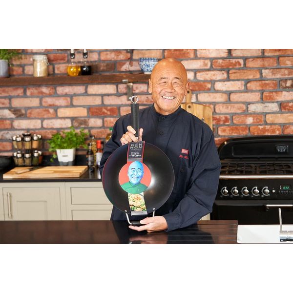 Ken Hom Wok Zwart 35 cm