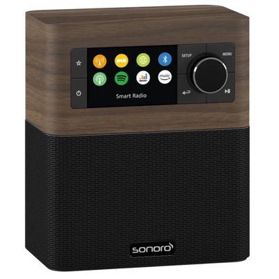 Radio stream X walnut/black  Sonoro