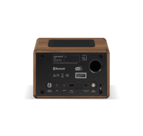 Elite radio anthracite/walnut  Sonoro