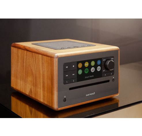 Elite radio anthracite/walnut  Sonoro