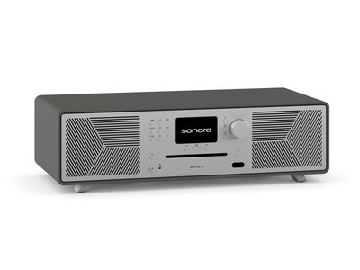 MEISTERSTÜCK Smart all-in-one musicsystem Graphite (matt) Silver