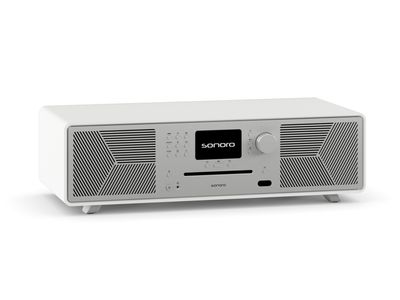 MEISTERSTÜCK Smart all-in-one musicsystem White (matt) Silver