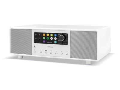PRIMUS X Smart all-in-one audiosystem White (glossy) Silver