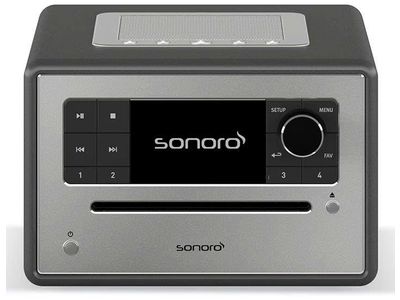 ELITE  -  Smart Radio Graphite (matt) - Silver