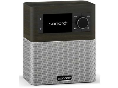 STREAM X -  Smart RadioBog oak decor - Silver