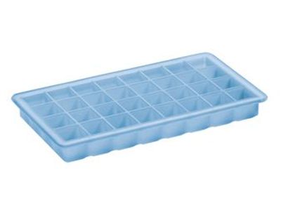 Ijsblokjesvorm kubus medium ijsblauw 20x20mm