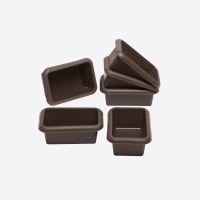 Flexiform set van 6 mini-broodvormen uit silicone 11x7.5cm  Lurch