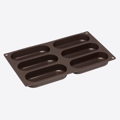 Flexiform bakvorm voor 6 hot dog broodjes 30x17.5cm  Lurch