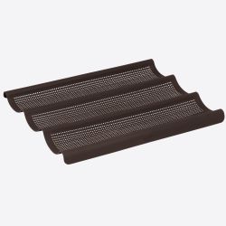 Lurch Flexiform bakvorm uit silicone voor stokbrood 3 stuks 36x28.5cm 