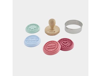 6-delige koekjesstempelset