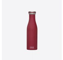 Bouteille isotherme double paroi en inox bordeaux 500ml 