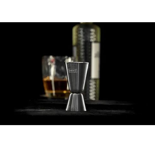 cocktailmaatje 2cl/4cl uit rvs smokey grey  Lurch