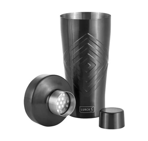 3-delige Cocktail Shaker set uit rvs 600ml  Lurch