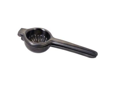 presse-agrumes manuel en acier inoxydable Smokey Grey 8x21.8x5.1cm