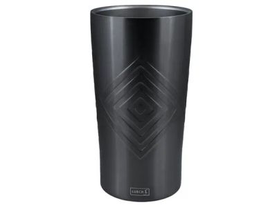 flessenkoeler uit rvs Smokey Grey Ø13cm H24cm