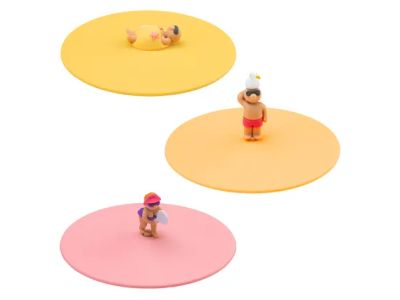 My Lid zomerdeksel Beach Friends