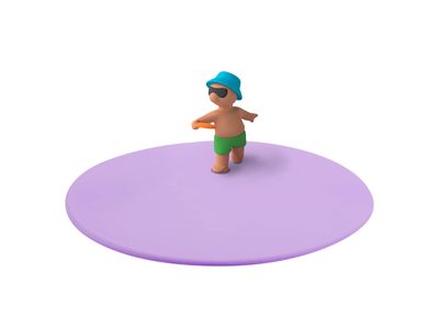 My Lid zomerdeksels Summer fun finn frisbee