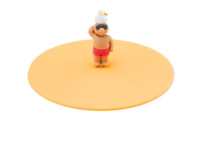 My Lid zomerdeksels Beach Friends Sam Seagull 