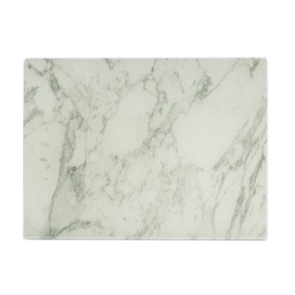 WSPS glazen werkbladbeschermer Marble 40x30cm 