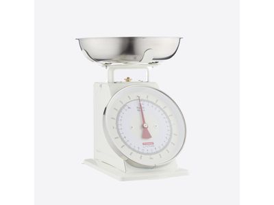 Living keukenweegschaal gebroken wit 4kg