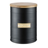 Otto boîte de conservation pour café noir ø 11cm H 15.5cm 