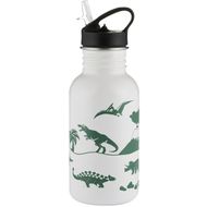 Pure bouteille en inox qui change de couleur Dinosaur blanc/vert 550ml 