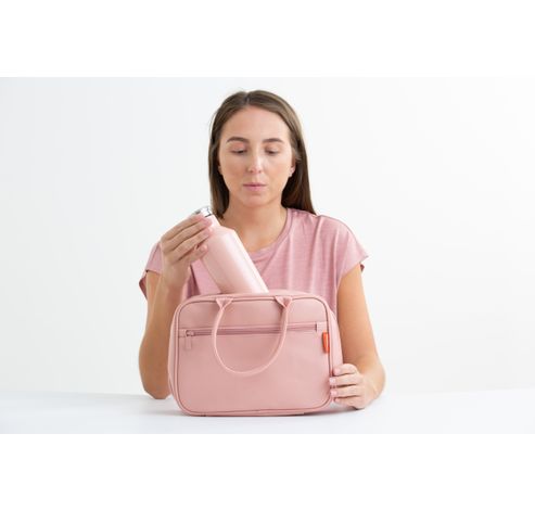 Pure sac à lunch en cuir vegan rose 28x9x20cm  Typhoon