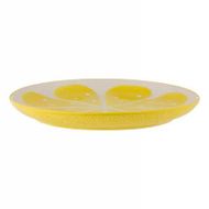 World Foods plat rond citron 28cm 