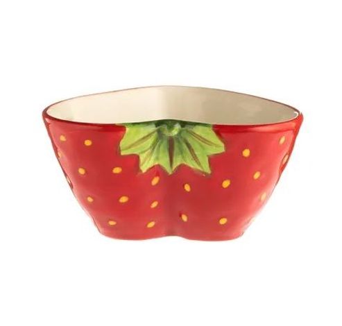 World Foods bol fraise 12cm  Typhoon