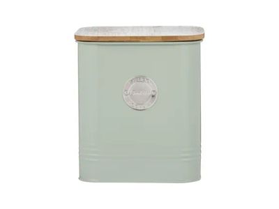 Living Squircle boîte à biscuits en acier carbone vert menthe 2.7L