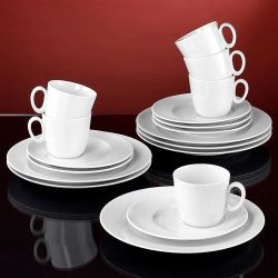 Paso Weiss Koffieservies 6Pers 