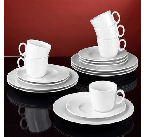 Paso Weiss Koffieservies 6Pers  Seltmann Weiden