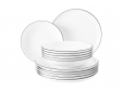 Lido Black Line Tafelservies 12-delig