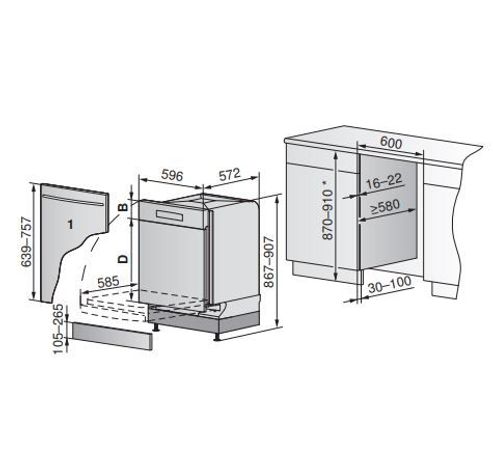 AdoraDish V6000 Warmtepomp  V-ZUG