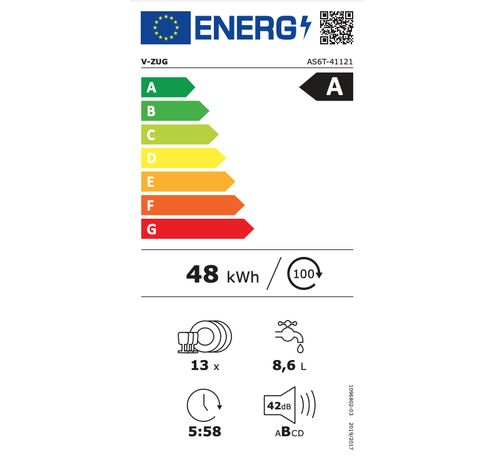 AdoraDish V6000 Warmtepomp  V-ZUG