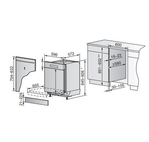 AdoraDish V6000 OptiLift  V-ZUG