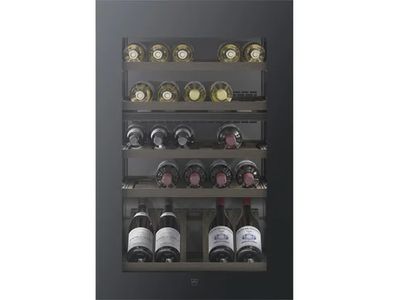 WineCooler V4000 90, Zwart spiegelglas deurscharnier rechts