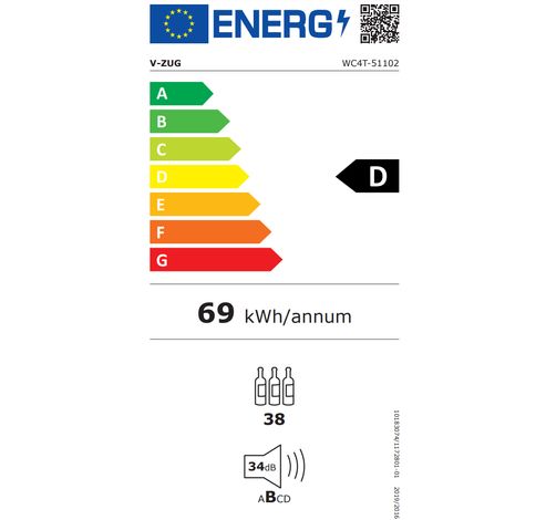 Winecooler V4000 90  V-ZUG