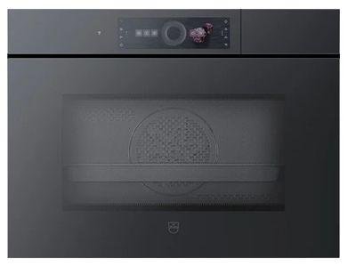 CombiSteamer V6000 45M PowerSteam Autodoor, Zwart Spiegelglas