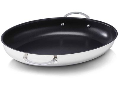 Antikleef vispan 37.5X25cm