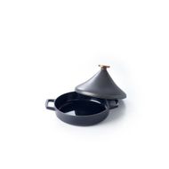 NORI ZWART TAJINE 3L D28CM GIETIJZER 