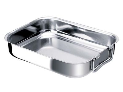 BRAADSLEDE 40X28CM INOX