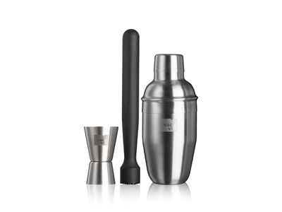Cocktailset Basic 3 Pcs - Shaker  350ml - Stamper - Barmaatje 15-30ml