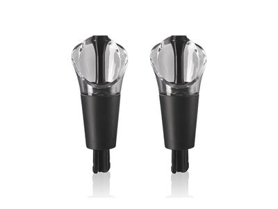 Wine Server & Stopper Set2 2-in-1 Flessenstop En Schenker