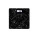 ADE Digitale Personenweegschaal Aurora Marble Black 30x30cm  Incl. 1x Cr2032