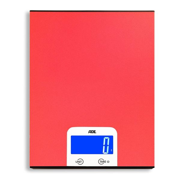 ADE Alessa Keukenweegschaal Rood 1g 5kg 