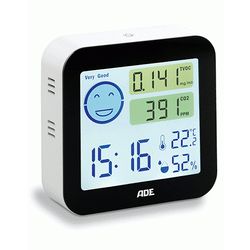 Luchtkwaliteitmonitor met Thermo- en Hygrometer 