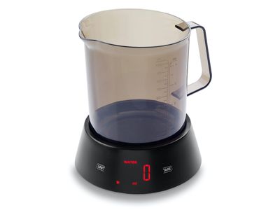 Maatbeker-weegschaal Rebecca 16,5x13,5cm Incl. 2x Aaa - Lcd Display