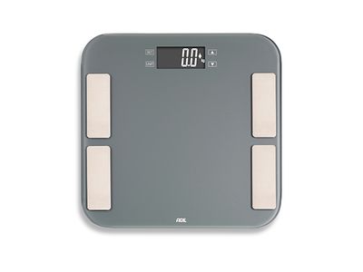 Pese-personne Malou Met Body Analyse 33x33cm Incl 1x Cr2032