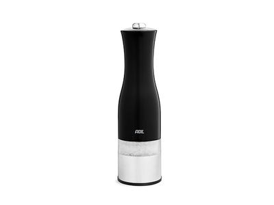 Elektrische Peper-zoutmolen Zwart Incl. 6x Aaa